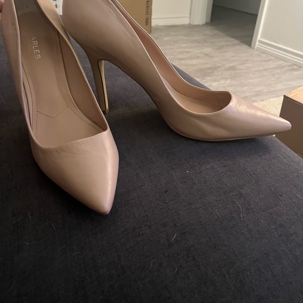 Nude Charles David Heels - Picture 2 of 3